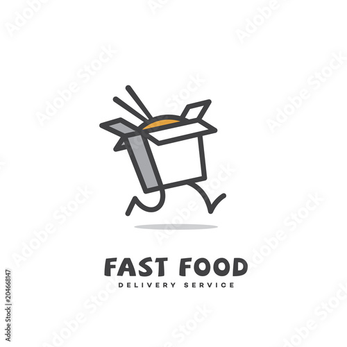 Fast food logo