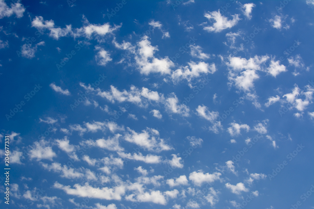 Blue sky and clouds sky, blue sky background, sky panorama