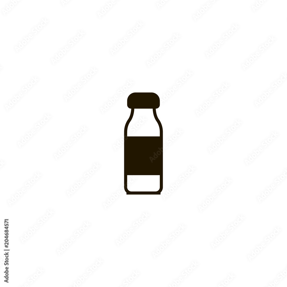 millk bottle icon. sign design millk bottle icon. sign design
