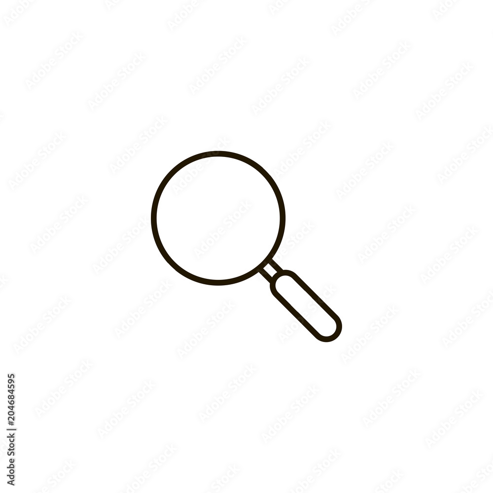 magnifying glass icon. sign design magnifying glass icon. sign design