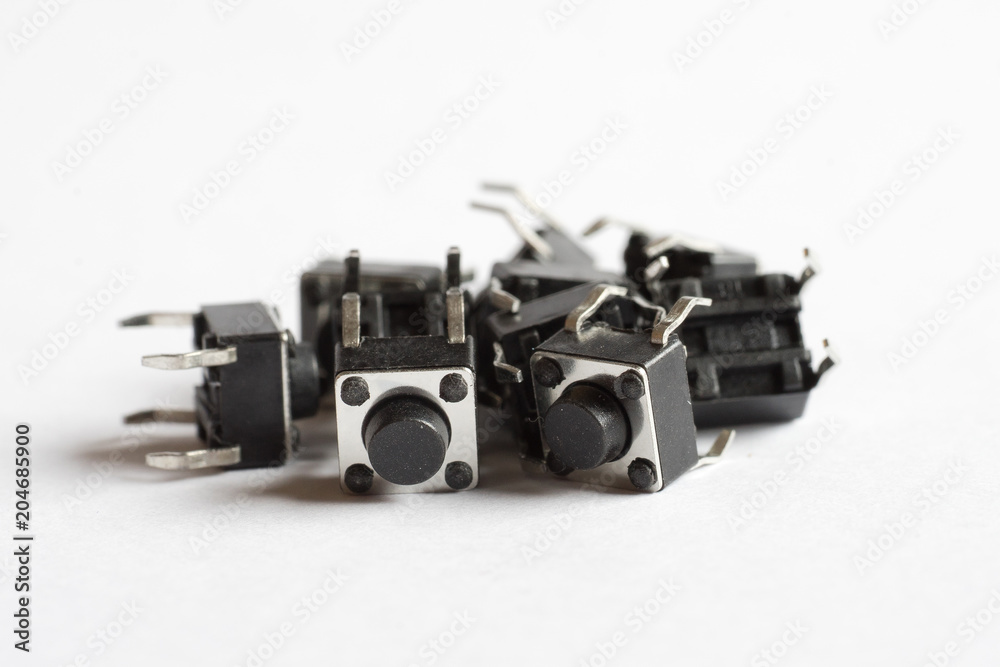 Pile of Button-shaped switches