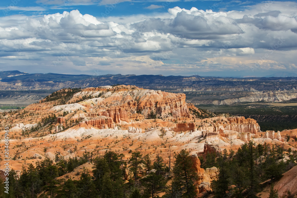 Landscape of Bryce canyon National Park, Utah, USA Landscape of Bryce canyon National Park, Utah, USA