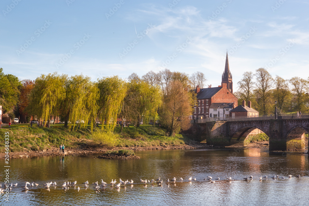 Fototapeta premium River Dee Chester City UK