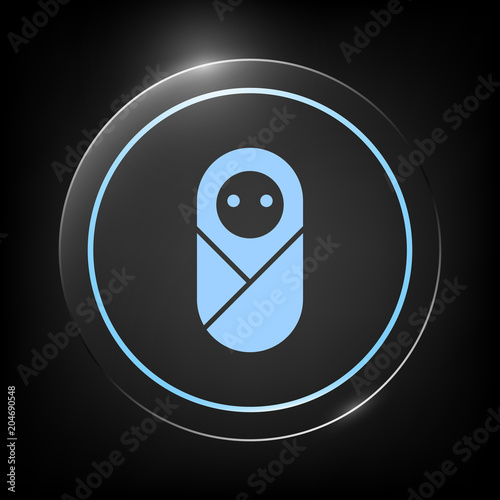 Infant, neonate, newborn icon