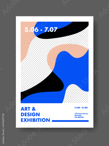 Abstract Poster Design Template