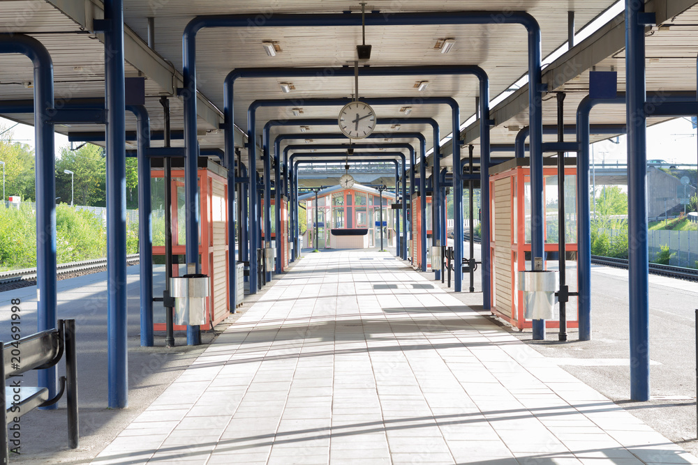 Obraz premium train station