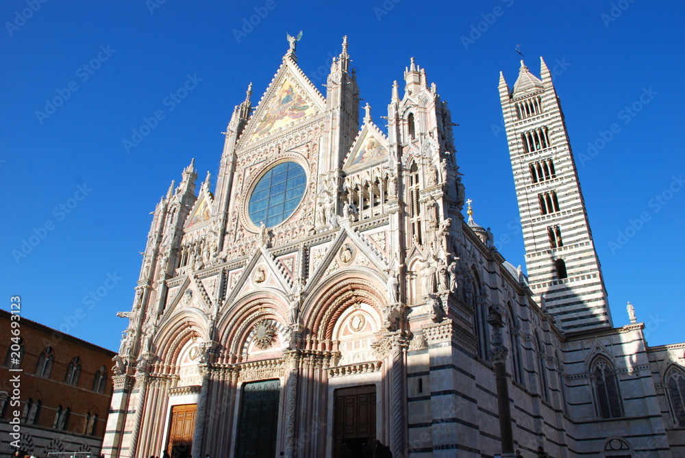  Siena Cathedral; landmark; building; spire; cathedral