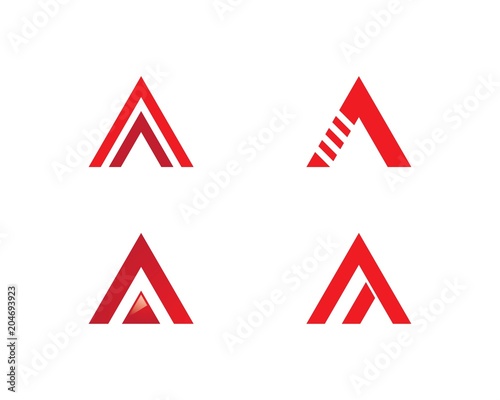A Letter Logo Business