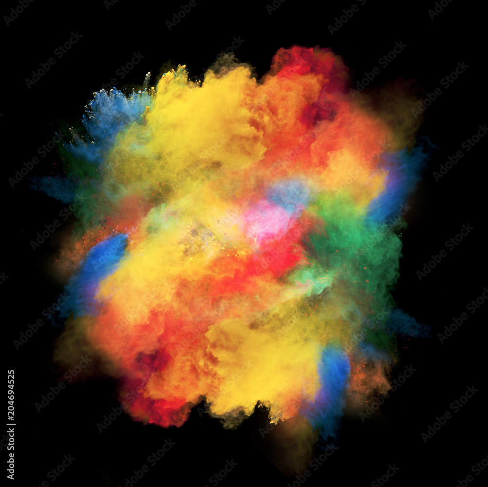 colorful paint background