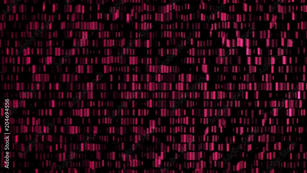 Wall of moving lights abstract motion background loop pink Wall of moving lights abstract motion background loop pink