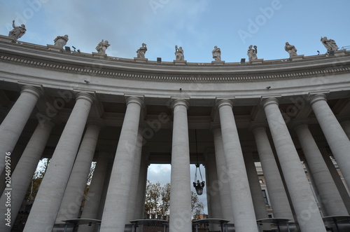  Saint Peter`s Square; landmark; column; classical architecture; building