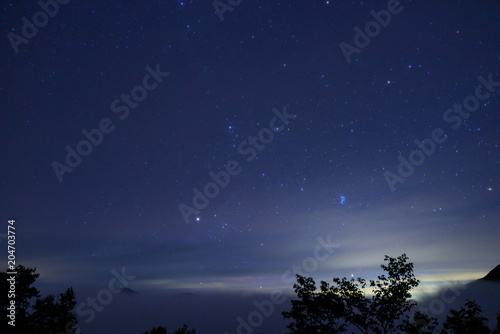 南アルプス　星空　塩見小屋からの眺め © Scirocco340