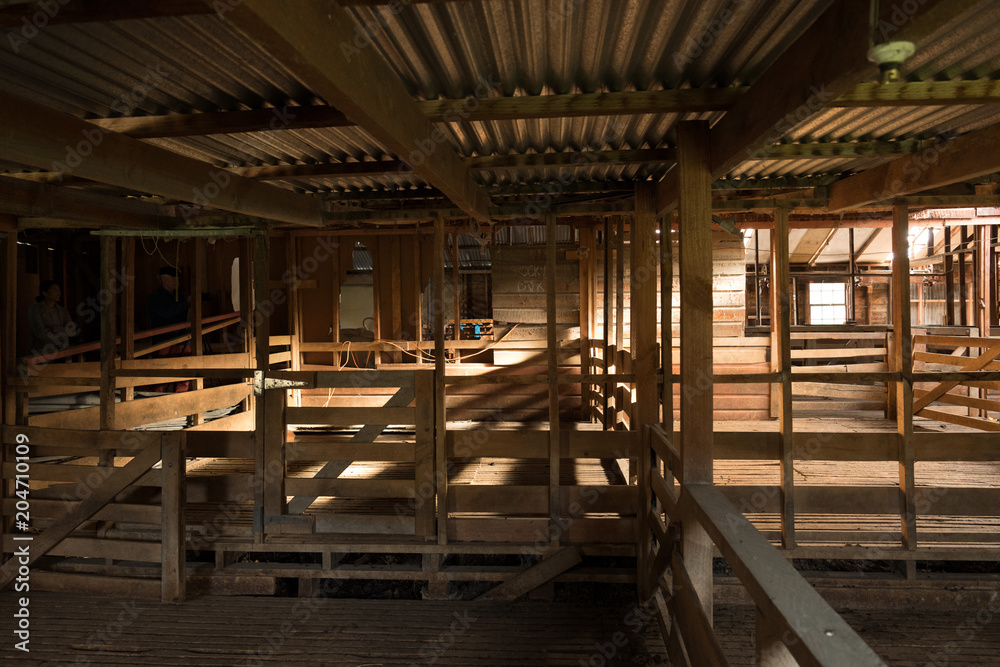 Old wool shearing shed Old wool shearing shed