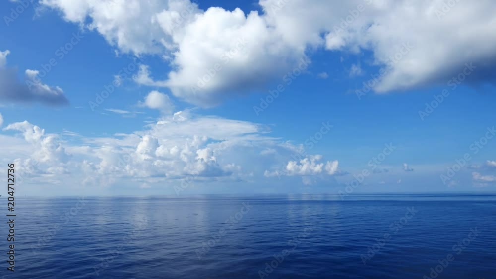 custom made wallpaper toronto digitalBeautiful Sea, Clouds and Blue Sky
