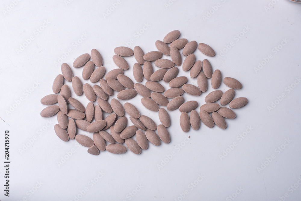 drug isolated on white background drug isolated on white background