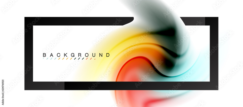 Swirl fluid flowing colors motion effect, holographic abstract background Swirl fluid flowing colors motion effect, holographic abstract background
