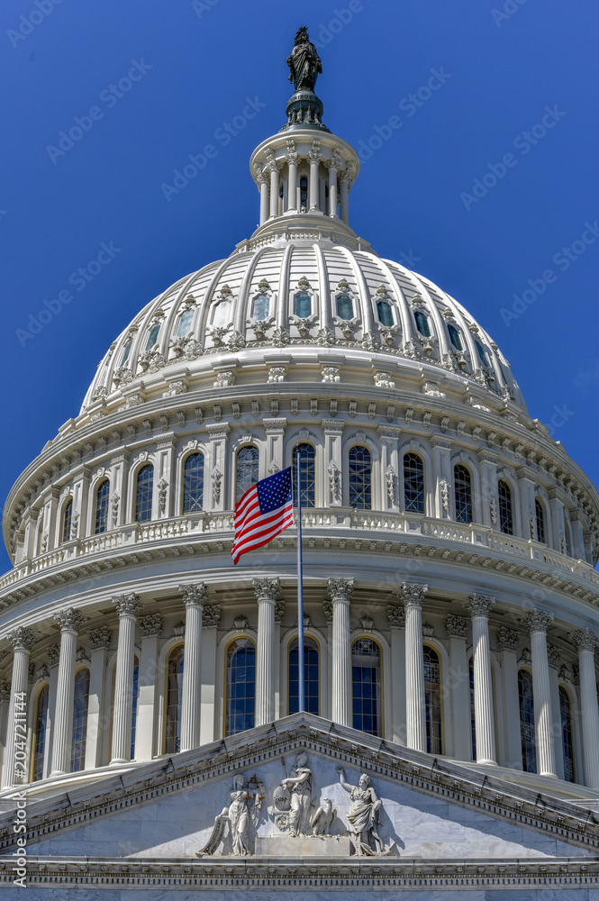 Fototapeta premium US Capitol Building - Washington, DC