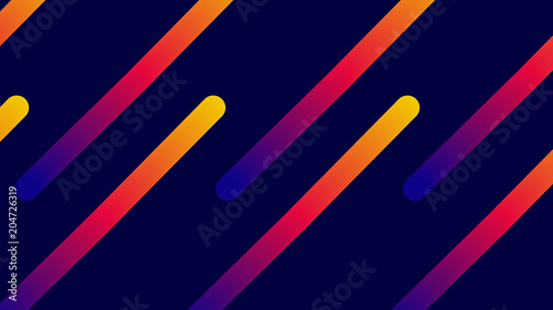 Geometric Motion Vector Neon Background Pattern. Dreamy Dynamic Motion Composition Music Poster Layout. Trendy Magazine Cool Cover Pattern. Glamour Vibrant Gradient Overlay Neon Iridescent Paper.