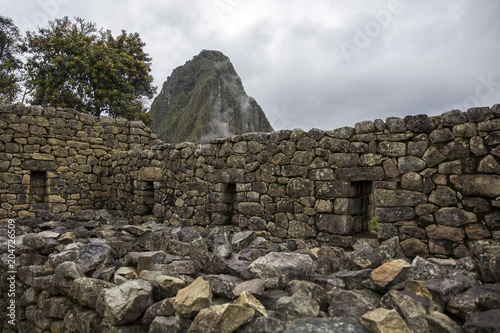 Machu Picchu ruins in Peru