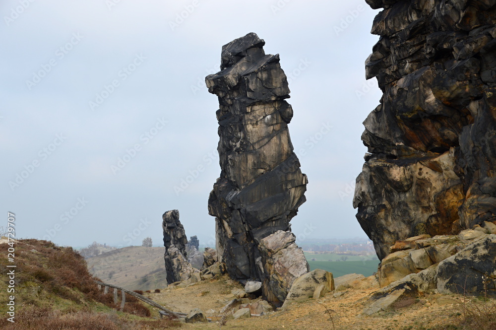 Teufelsmauer im Harz