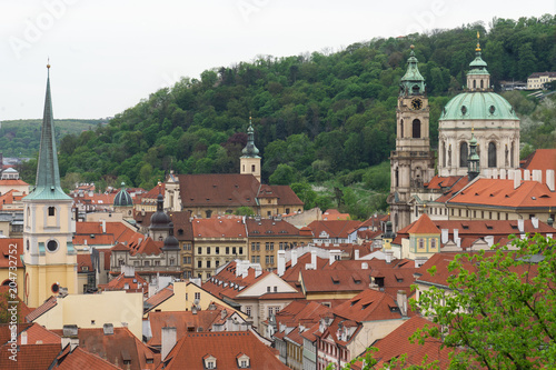 Wallpaper Mural Prague, Czech Republic - April 24, 2018: Prague is the capital of the Czech Republic, the European state. Historical sights. Artistic style post processed photo. Torontodigital.ca