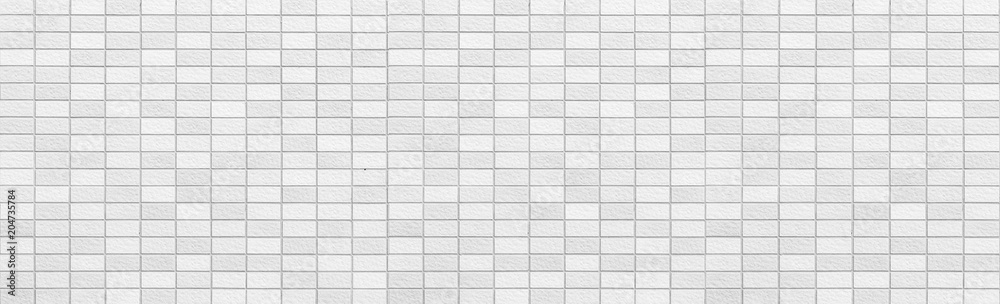 Panorama of Interior white brick wall background Panorama of Interior white brick wall background