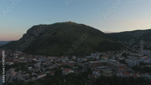 Mostar aerial view 10