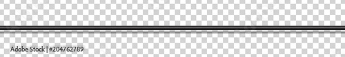 Vector realistic isolated electrical cable for decoration and covering on the transparent background. Concept of flexible network wires, electronics and connection.
