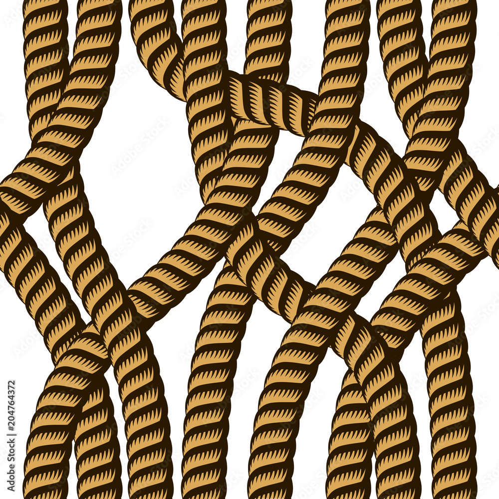 Nautical Rope Pattern