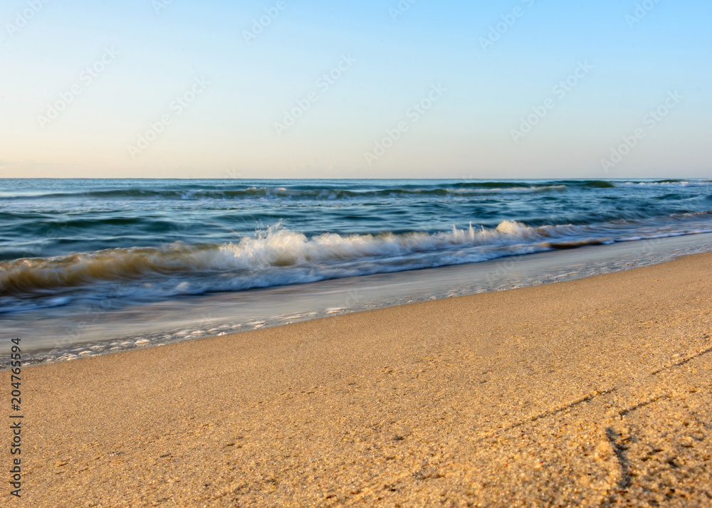 Amazing waves on the magnificent coast of the Black Sea Amazing waves on the magnificent coast of the Black Sea