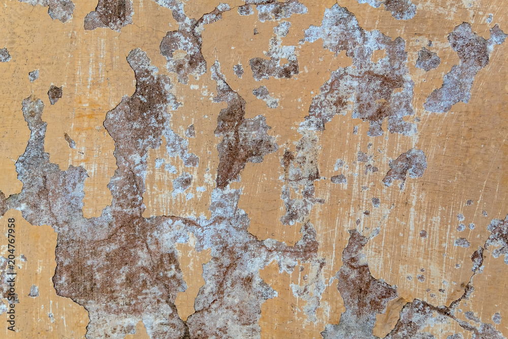Paint crack concrete wall texture background. Material construction. Architectural detail. Paint crack concrete wall texture background. Material construction. Architectural detail.