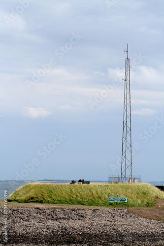 Dike alond the Eastern Scheldt photo