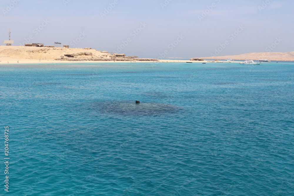 sea and far beach