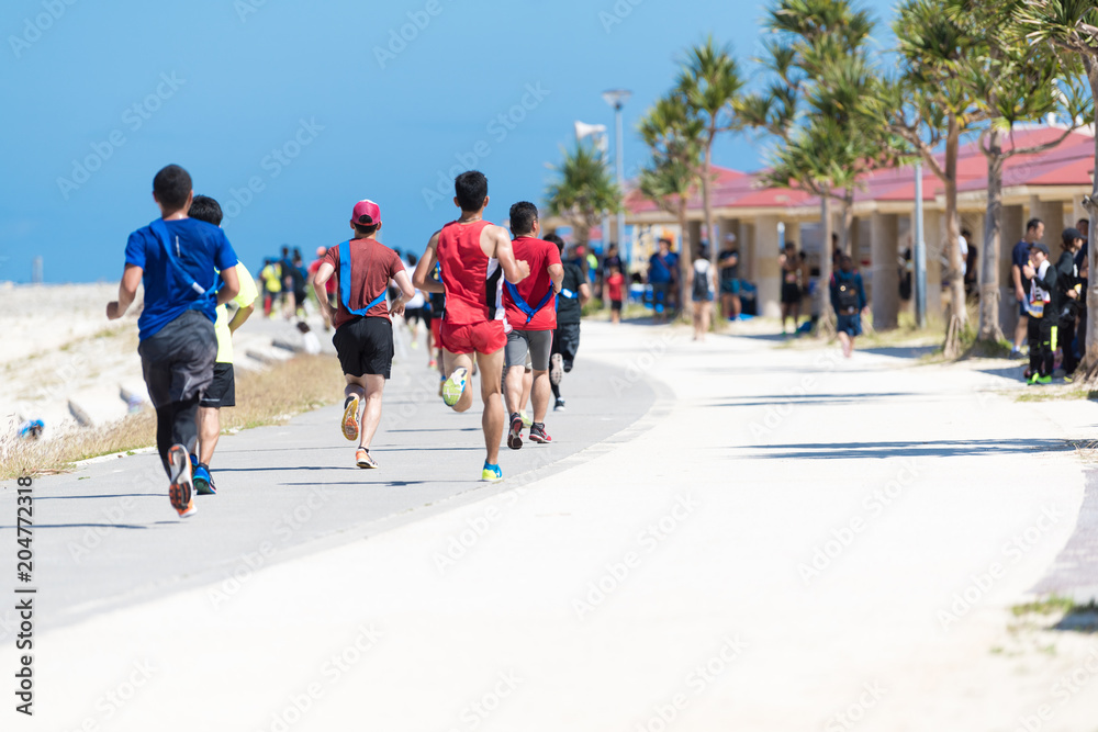 Fototapeta premium ランニング