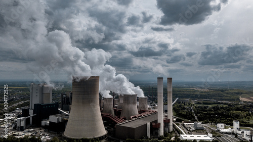 coal fired power station RWE Germany Heavy  Industry photo