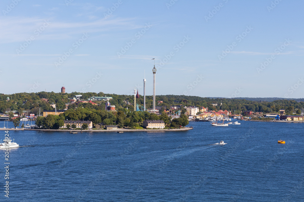 Fototapeta premium Grönalund in Stockholm