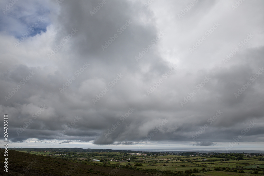 Regenwolken über Snowdonia - Wales