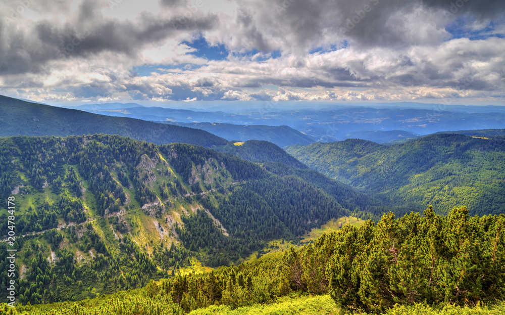 Beautiful mountain landscape Beautiful mountain landscape