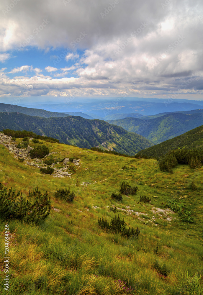 Beautiful mountain landscape Beautiful mountain landscape