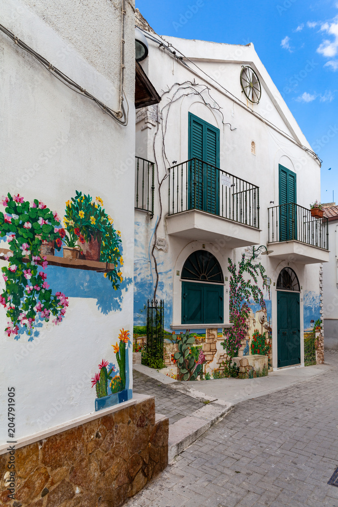 Fototapeta premium Rodi Garganico Puglia Gargano Italy