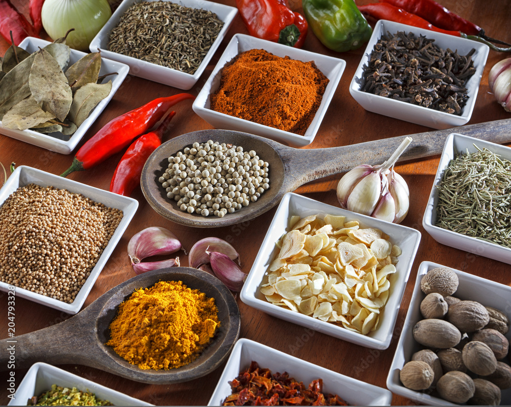 Fototapeta premium Condiments to cocking