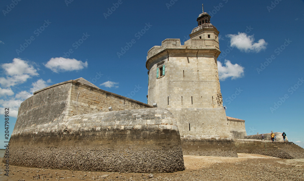 Fort Louvois à Bourcefranc au pied de l'île d'Oléron Fort Louvois à Bourcefranc au pied de l'île d'Oléron