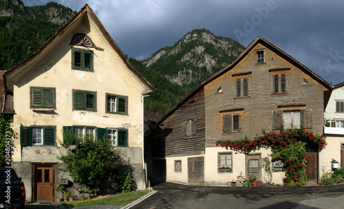 Wallpaper Mural Berschis City Centre, Swiss Alps Torontodigital.ca