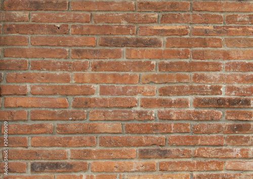 Brick used as background