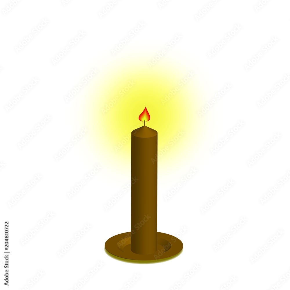 Candle of icon Candle of icon