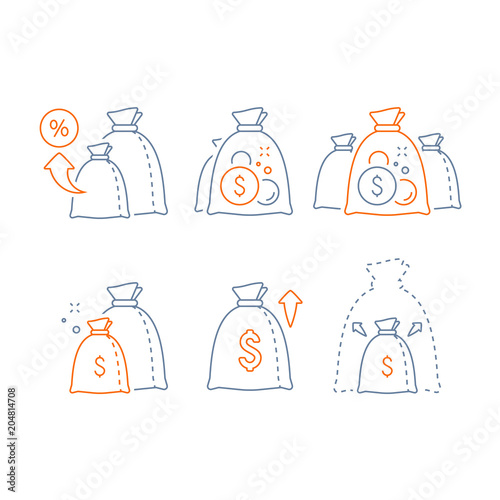 Capital growth, high interest, income increase, long term investment, financial profit, make money, fund raising, pension savings
