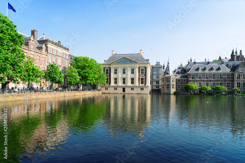 city center of Den Haag, Netherlands