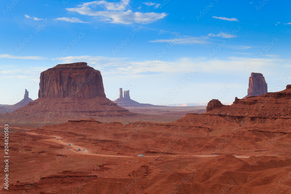Monument Valley panorama, Arizona USA Monument Valley panorama, Arizona USA