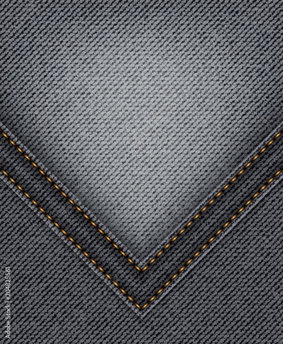 Black jeans with angle