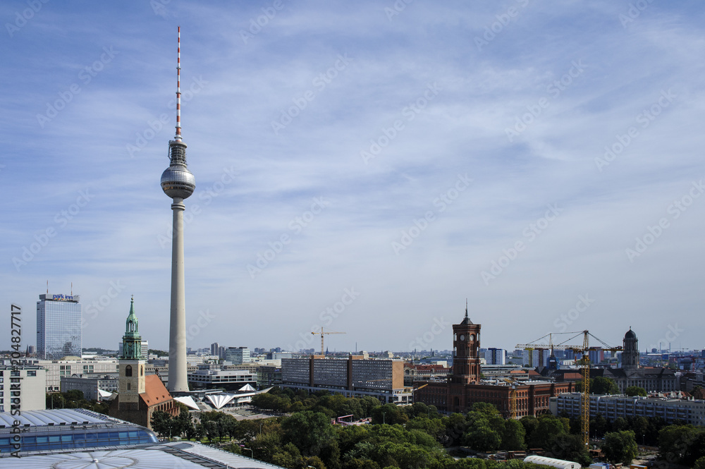 panorama view Berlin